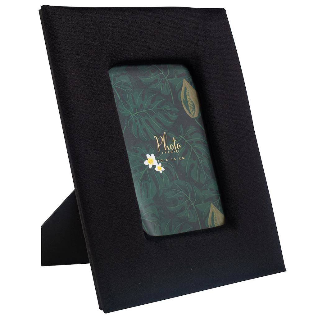 Ramka dekoracyjna Velvet czarna 17x22 (10x15)