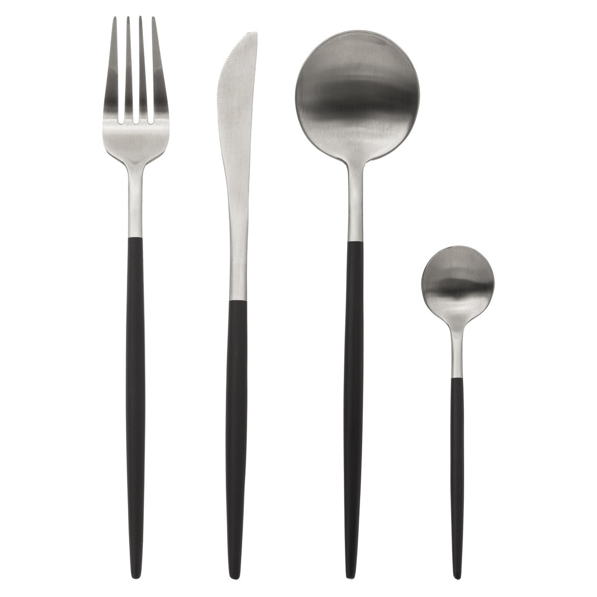 Komplet sztućców IDA dla 6 osób, inox