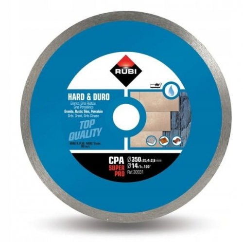 Tarcza do materiałów twardych Cpa 350 Superpro Rub