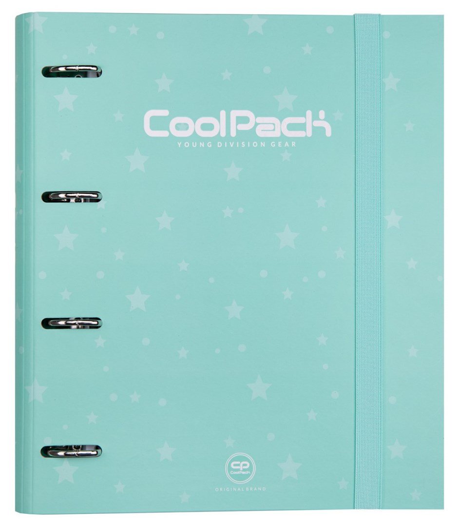 Patio Segregator A4 4R Coolpack Pastel z kartkami miętowy