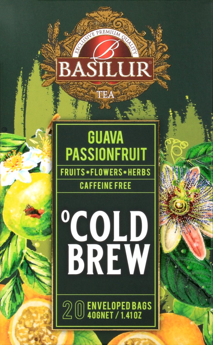 COLD BREW - GUAVA PASSIONFRUIT w saszetkach - 20 x 2 g