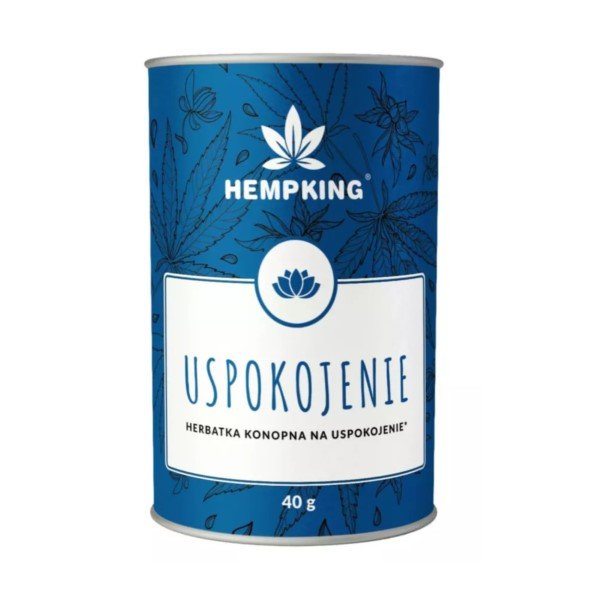 HempKing Herbata konopna na uspokojenie w tubie 40g