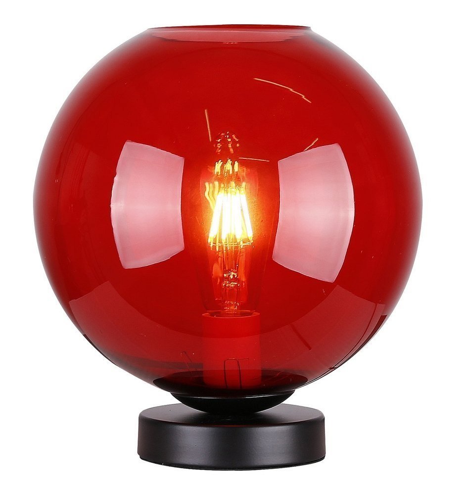 Candellux Lampka Globe Gabinetowa 1X60W E27 Czerwony 41-78278