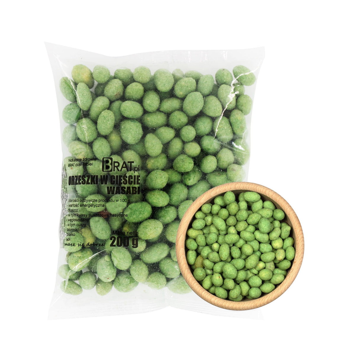 Orzeszki Ziemne W Panierce Z Wasabi 200G Crispy