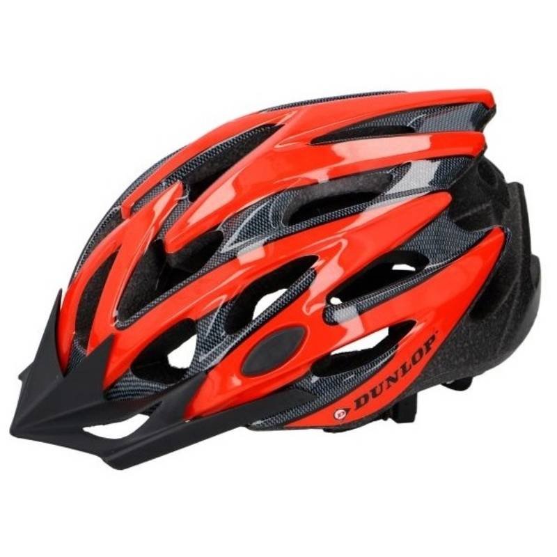 DUNLOP Kask rowerowy MTB r. S (Czerwono-czarny) 10_19978