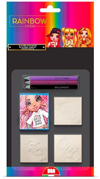 Rainbow High - pieczątki 3szt - Multiprint