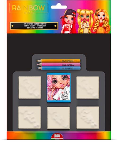 Rainbow High - pieczątki 5szt - Multiprint