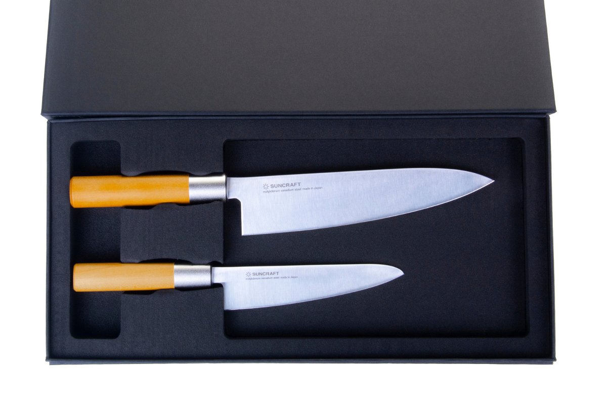 Suncraft Zestaw noży SENZO JAPANESE w pudełku ozdobnym [WA_0503]