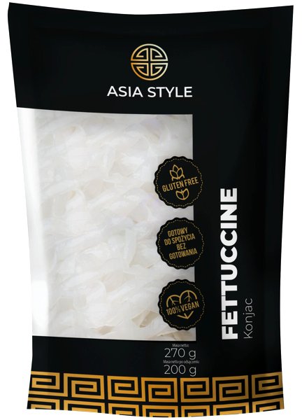 Makaron Konjac, Fettuccine 270G - Asia Style