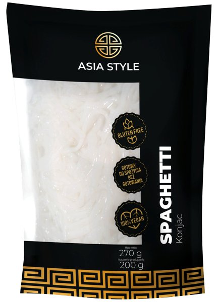 Makaron Konjac, Spaghetti 270G - Asia Style