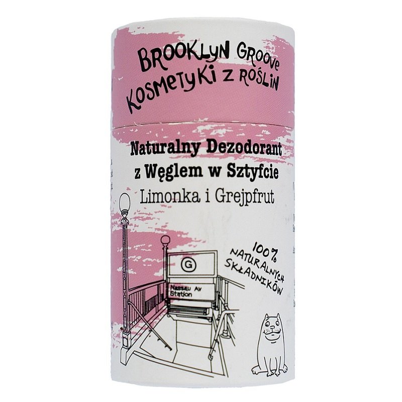 Brooklyn Groove dezodorant w sztyfcie z Limonką