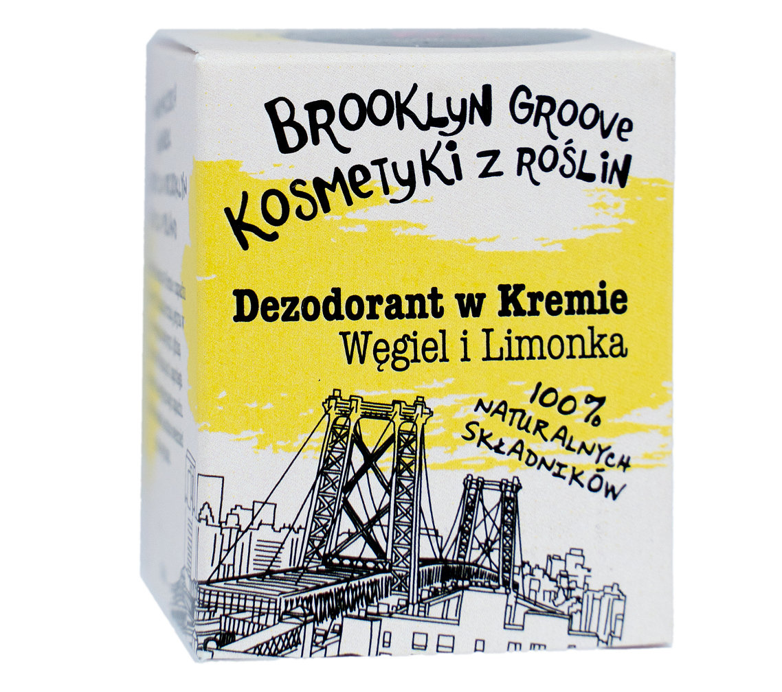 Brooklyn Groove Węgiel i Limonka 30 ml dezodorant