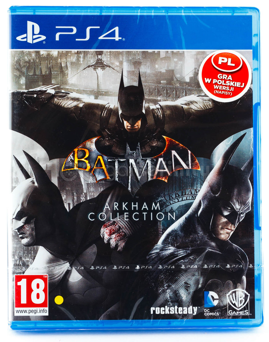 Фото - Гра Batman Arkham Collection PL  // WYSYŁKA 24h // DOSTAWA TAKŻE W WEEKEN(PS4)