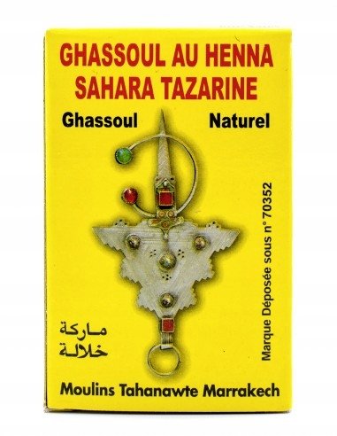 Henna Glinka Ghassoul + Sahara Tazarine 100g