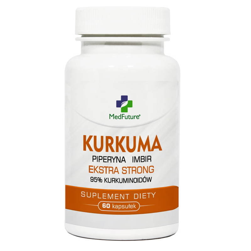 Medfuture Kurkuma + piperyna + imbir 95% kurkuminoidów
