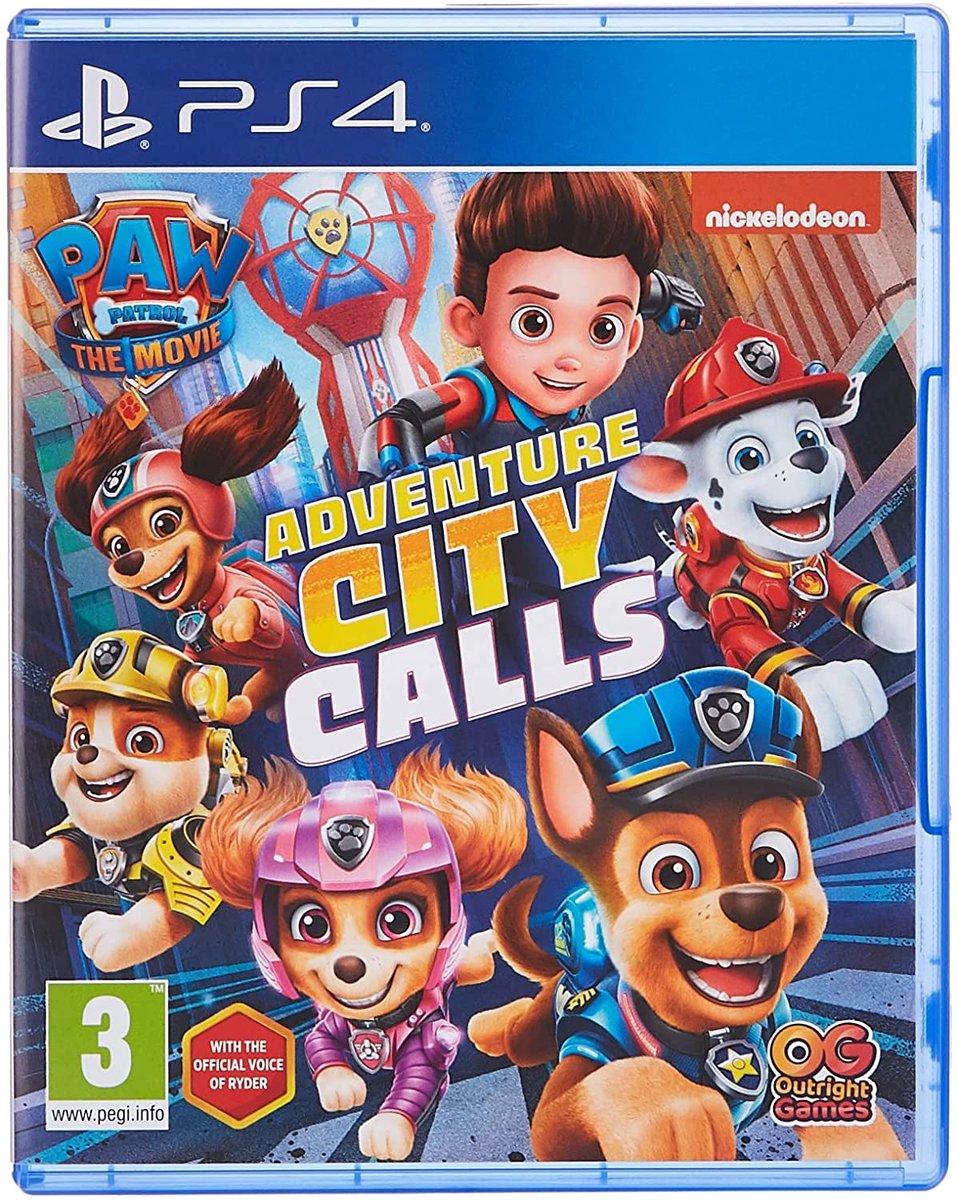 PAW Patrol The Movie: Adventure City Calls GRA PS4