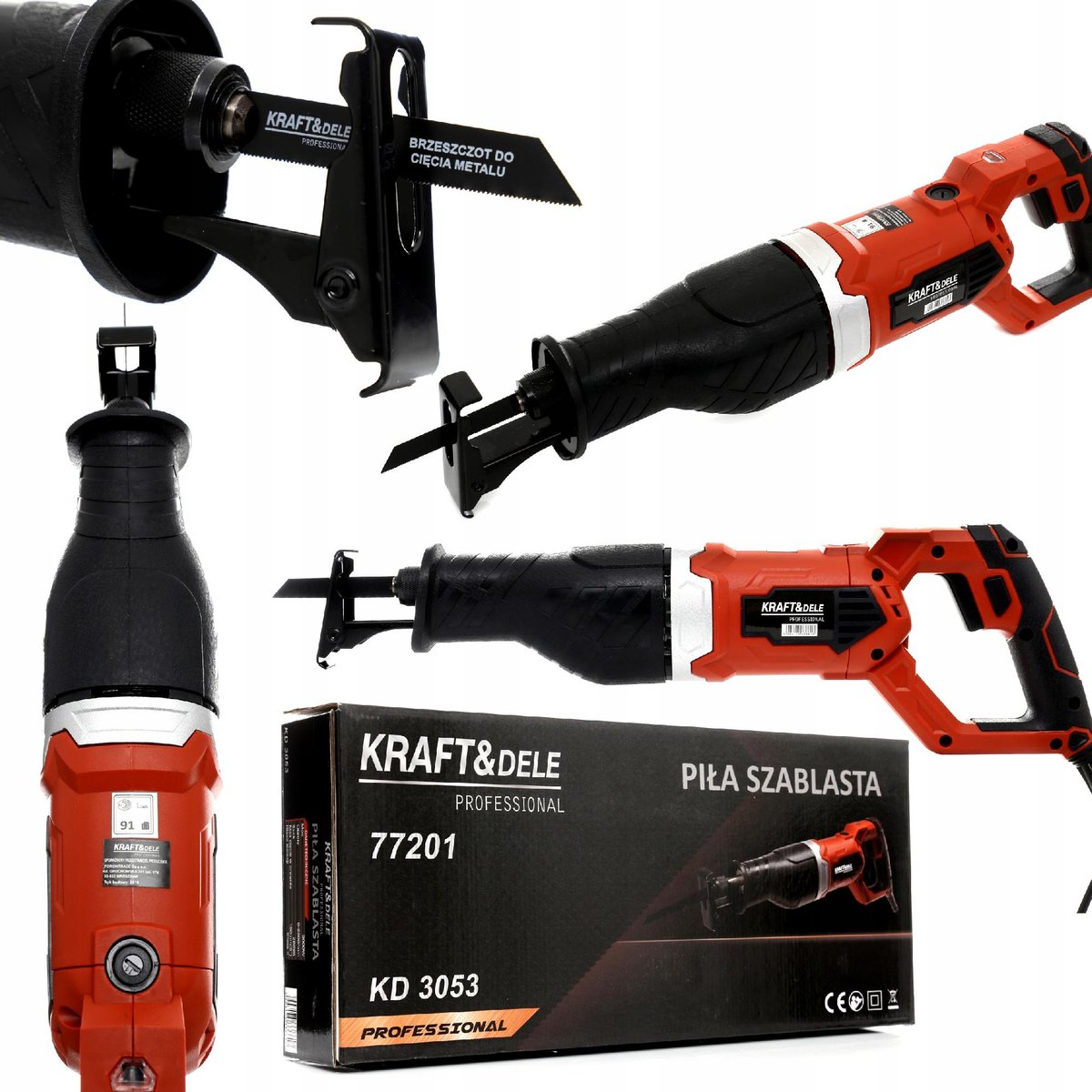 KRAFT&DELE Piła Szablasta KD3053