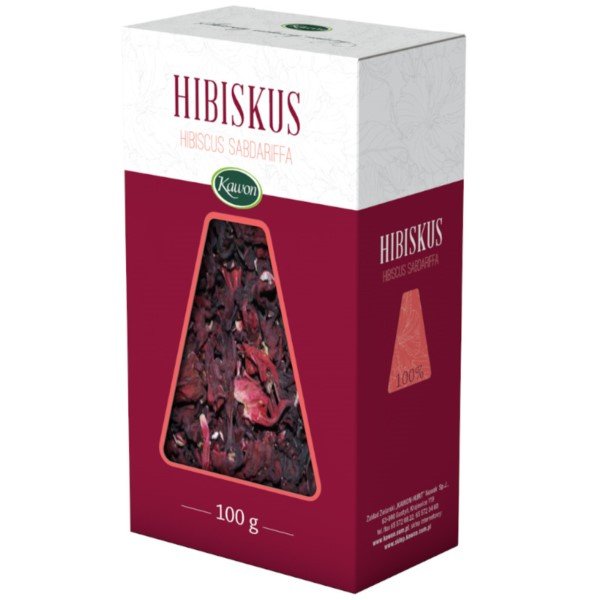 Kawon Hibiskus cały kwiat (hibiscus sabdariffa) 100g SKLEP W LUBLINIE -