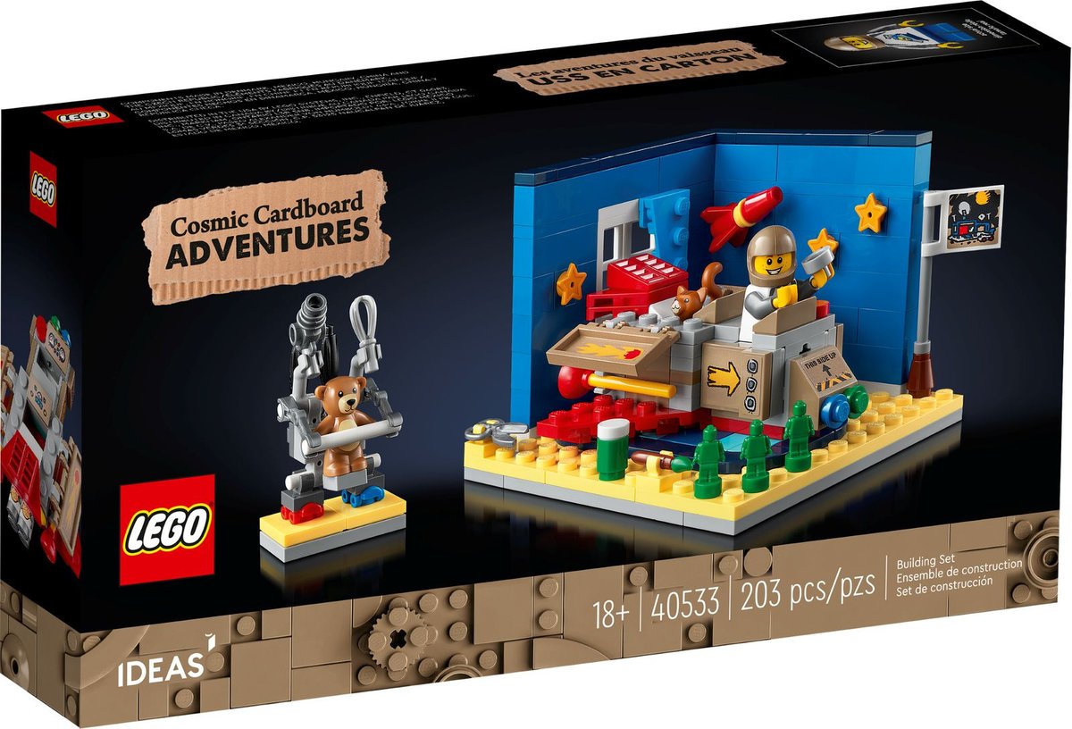 LEGO Ideas Przygody statku USS Cardboard 40533