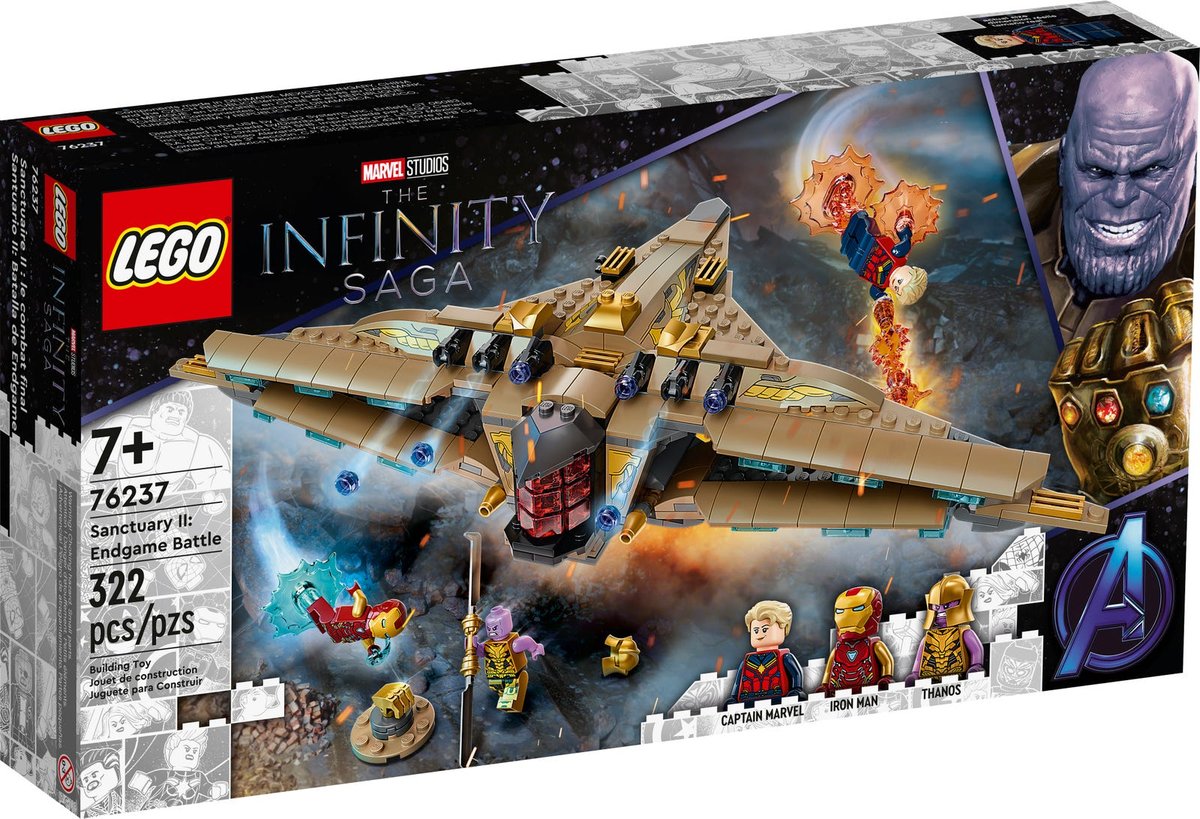 LEGO Marvel Sanktuarium II bitwa z Końca gry 76237