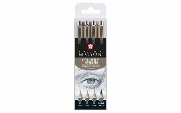 Zestaw Pigma Micron Cool Grey 3+1 Br