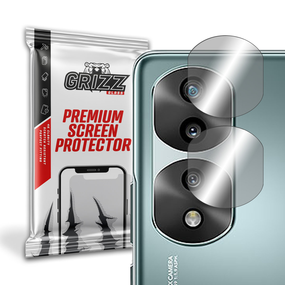 Grizzglass Hybridglass Camera Szkło Hybrydowe Na Obiektyw Do Honor 70 Pro+