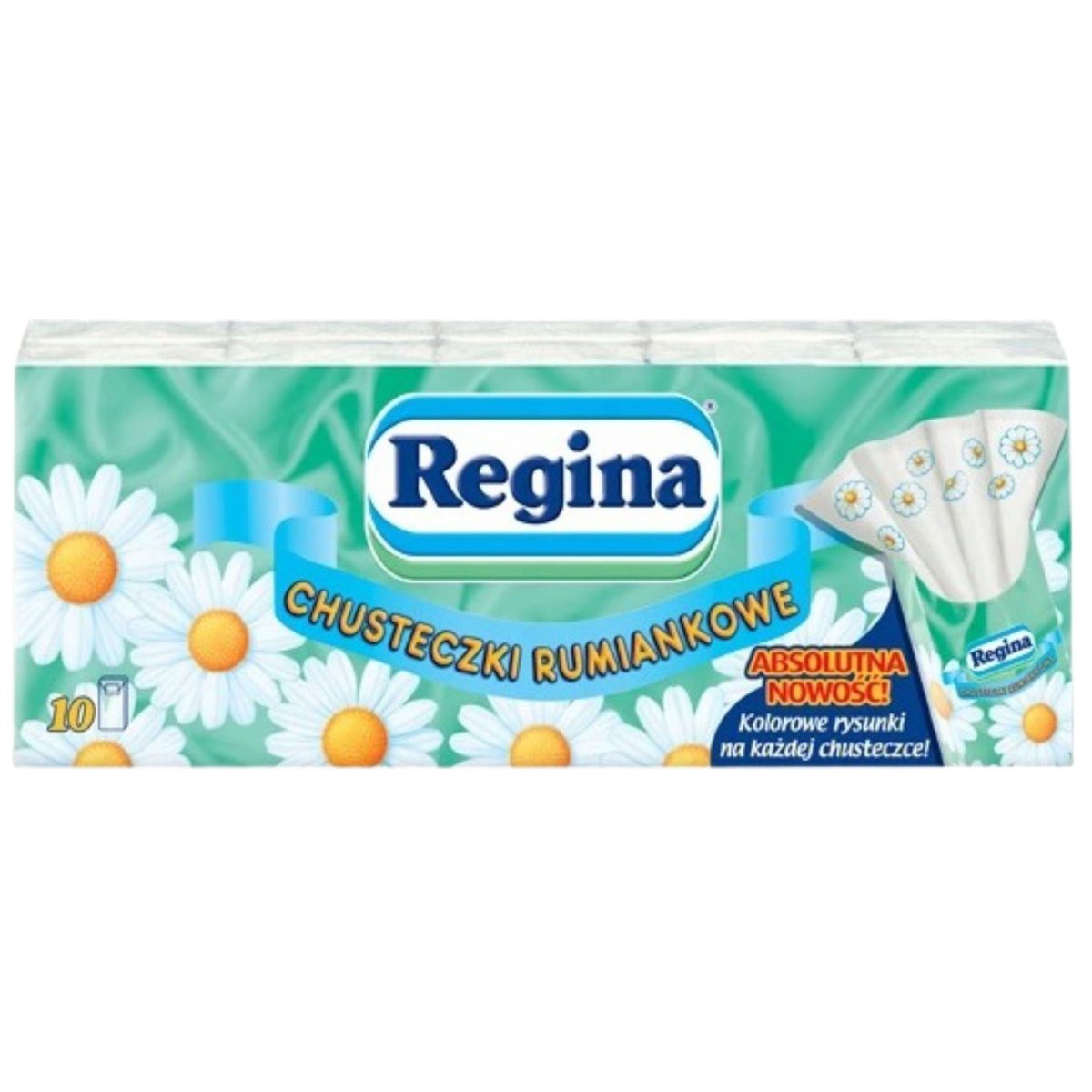 Regina chusteczki HIGIENICZNE RUMIANKOWE 10X24