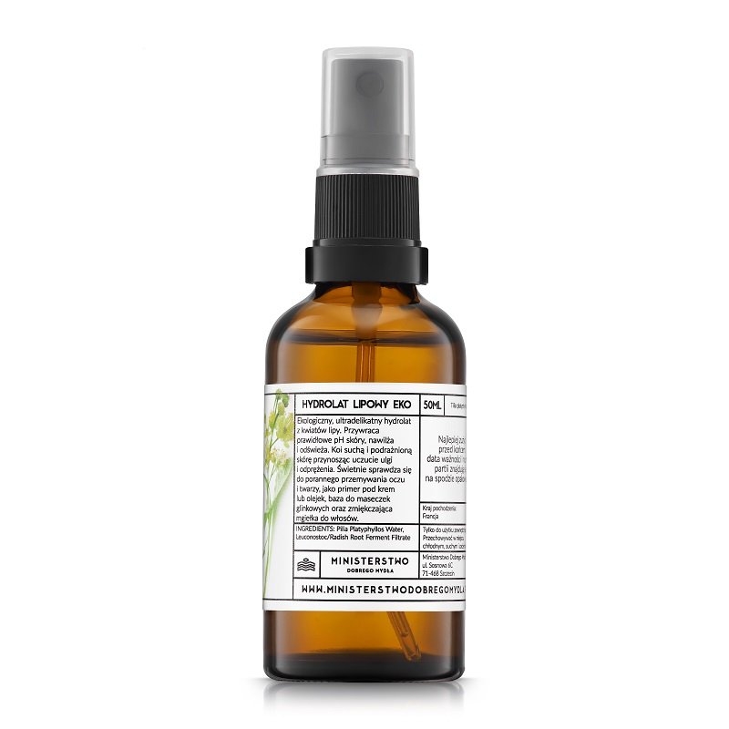 Ministerstwo Dobrego Mydła Ministerstwo Dobrego Mydła ekologiczny hydrolat Lipowy 65476-uniw