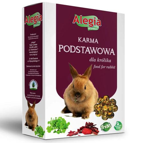 Alegia Karma podstawowa pełnoporcjowa dla królika 500g 84867