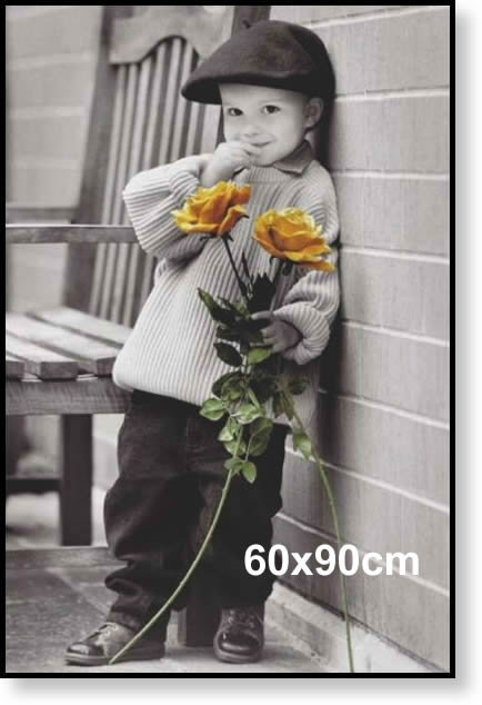 Rama aluminiowa do plakatu 60x90cm, czarny półmat / ARTVIC