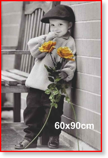 Rama aluminiowa do plakatu 60x90cm, czerwona / ARTVIC