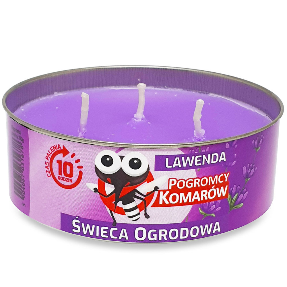 Świeca Ogrodowa LAWENDA Pogromcy Komarów