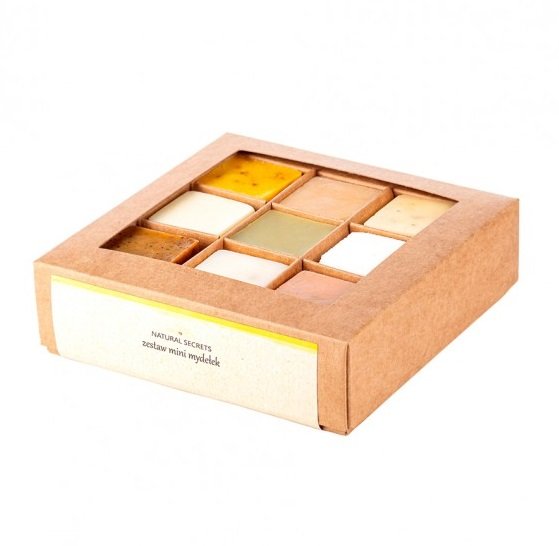 Natural Secrets - Zestaw mini mydełek 9x11g