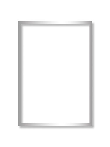 Magnetoplan Koszulka magnetyczna A4 ramka srebrny 5szt 1130332