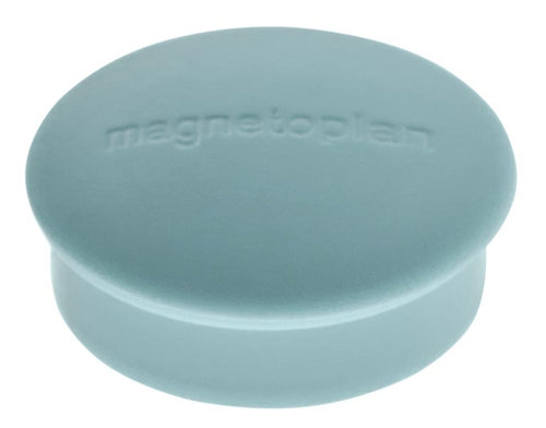magnetoplan Magnesy discofix Mini w kolorze niebieskim średnica: 19 MM, 10 szt. 1664603