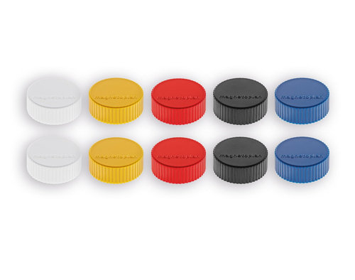 magnetoplan Magnetoplan Magnum magnesy, średnica 34 mm, 10 sztuk 4013695014968