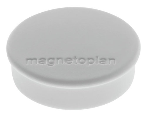 MAGNETOPLAN Magnesy HOBBY 0.3 kg 25 x 8 mm SZARY 10 szt 1664501