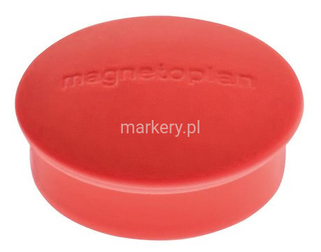 MAGNETOPLAN Magnesy Discofix Mini 10szt czerwony 1664606