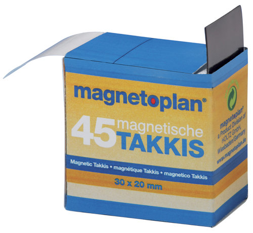 LEMI Taśma magnetyczna klejąca 20x30x0.75mm 15503