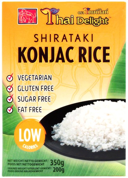 Thai Delight Ryż Shirataki Konjac 350g - Thai Delight 3263-uniw