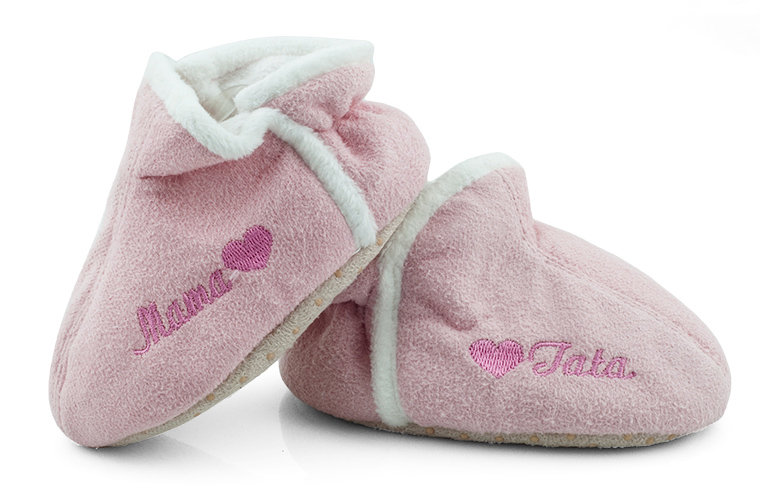 Buciki niemowlęce MAMA TATA 6-12 m-cy