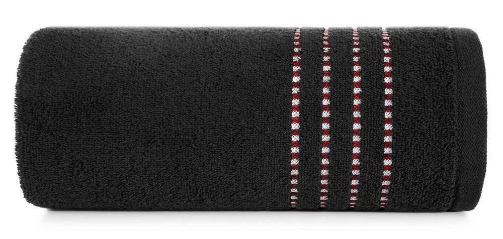 Ręcznik EUROFIRANY Fiore Czarny 30 x 50 cm