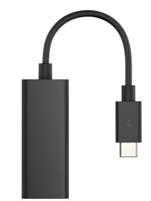 HP USB-C/RJ45, 4Z534AA, czarny