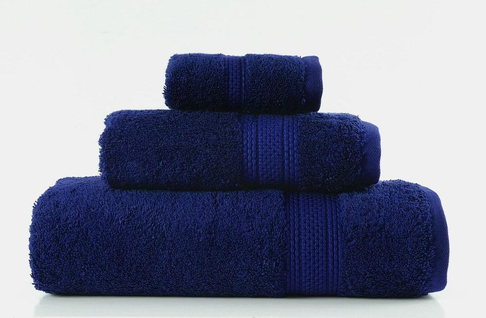 Greno Home- Bielbaw Ręcznik Egyptian Cotton 30X50 Navy Blue RE-EGY-030-NAVY