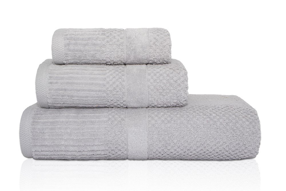 Detexpol Ręcznik Ivo 30x50 frotte szary jasny 500 g/m2 MKO-2310157