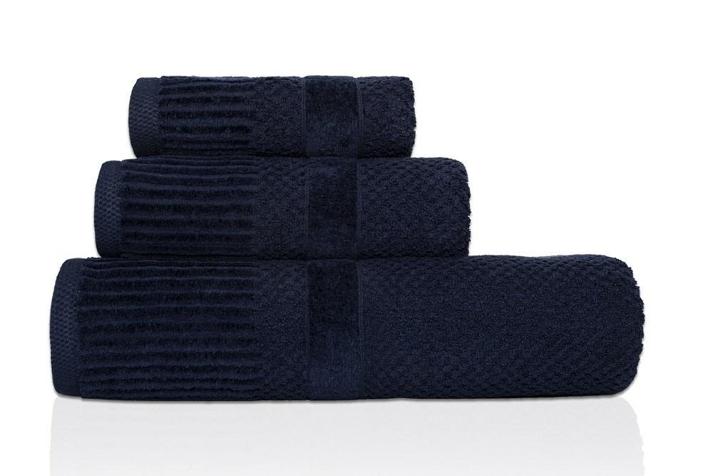 Detexpol Ręcznik Ivo 30x50 frotte granatowy 500 g/m2 MKO-2310162