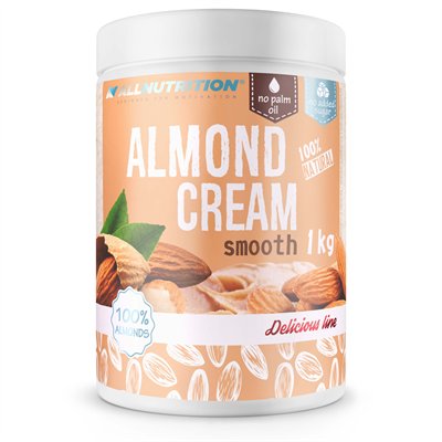 Allnutrition, krem migdałowy gładki, 1 kg