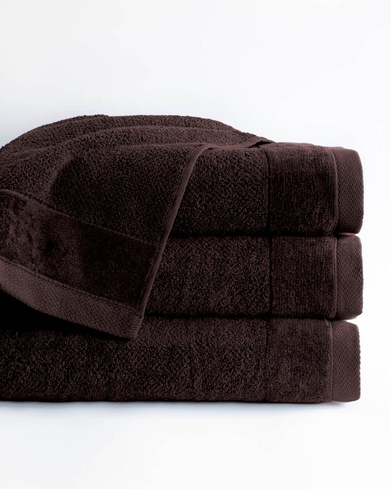Detexpol Ręcznik bawełniany Vito 50x90 frotte brązowy 550 g/m2 MKO-2310221