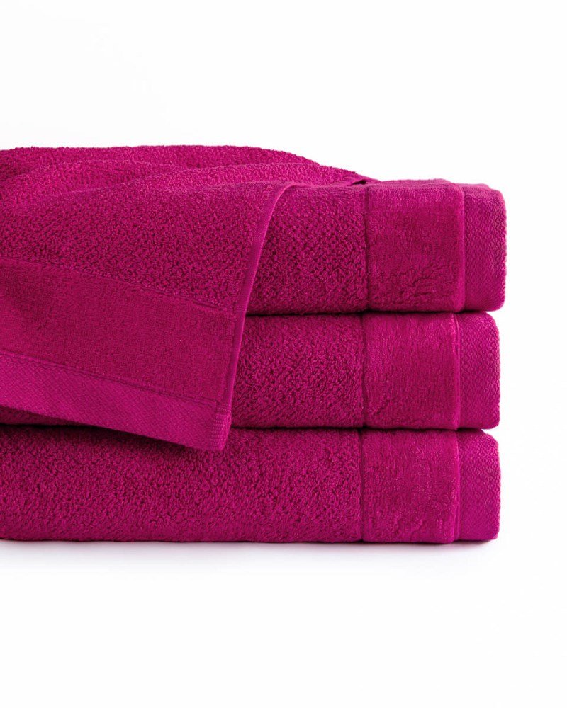Detexpol Ręcznik bawełniany Vito 70x140 frotte amarantowy 550 g/m2 MKO-2310229