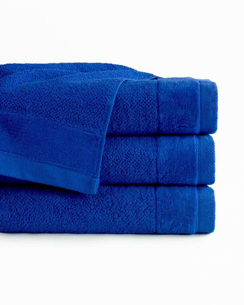 Detexpol Ręcznik bawełniany Vito 70x140 frotte niebieski 550 g/m2 MKO-2310231